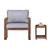 Lydon Cushioned Patio Chair 3D model small image 3