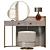 PARMA Frato Dressing Table 2020 3D model small image 4