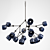 Elegant Forchette 18 Chandelier 3D model small image 2