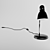 Elegant Zara HR-40 Table Lamp 3D model small image 9