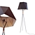 CVL Solitaire Floor Lamp: Elegant Illumination 3D model small image 1