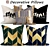 Elegant Decorative Pillow Set 3D model small image 1