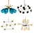 Modern Chandelier Set 60 3D model small image 1