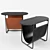 Sleek Storage: Calligaris Magazine Side Table 3D model small image 2