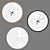 Stylish Time Decor: Wall Clock 3D model small image 1