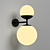 TATO Italia Biba Applique: Elegant Wall Light 3D model small image 4