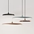 Sleek Plate Lamp 3D model small image 1