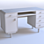 La Redoure Jimi Scandinavian Writing Desk 3D model small image 3