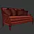 PBR-ready Bay Club Love Seat 3D model small image 2