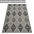 Luxury Carpet Set: High-Quality Textures 3D model small image 3