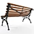 AVEN Foldable Bench: Portable and Sturdy 3D model small image 3