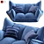 Comfy Sofa: High Detail, 3D Max Files 3D model small image 1