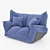 Comfy Sofa: High Detail, 3D Max Files 3D model small image 5