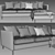 BoConcept Indivi Chaise Longue Sofa 3D model small image 4