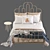 Deco Bed Anthropologie: Artful and Elegant 3D model small image 2