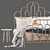 Deco Bed Anthropologie: Artful and Elegant 3D model small image 4