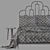 Deco Bed Anthropologie: Artful and Elegant 3D model small image 5