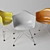 Iconic Eames Plastic Chair 3D model small image 2