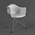 Iconic Eames Plastic Chair 3D model small image 3