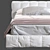 Squared Bed by Bonaldo 3D model small image 3