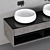 Modern Bathroom Cabinet Set 3D model small image 2