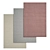 Premium Carpet Set: High-Quality Textures for Versatile Perspectives 3D model small image 1
