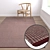 Premium Carpet Set: High-Quality Textures for Versatile Perspectives 3D model small image 5