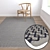 High-quality 3-Piece Carpets Set 3D model small image 5