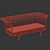 Sleek and Chic: Sika Belle Sofa 3D model small image 2