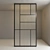 Sleek Glass Partition: Customizable Design 3D model small image 2