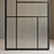 Sleek Glass Partition: Customizable Design 3D model small image 3