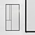 Customizable Glass Partition for Versatile Use 3D model small image 1