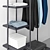 IKEA Kornsjö Clothes Rack: Sleek and Functional 3D model small image 2