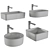 Villeroy & Boch Collaro Ceramic Sinks 3D model small image 3