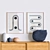 Minimalist Decor Set: Stylish Accents 3D model small image 1