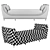 Modern Ventana Daybed Sofa: Stylish and Versatile 3D model small image 5