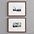  Woodframe Art Collection 3D model small image 1