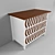 Multifunctional Drawer Storage Cabinet 3D model small image 2