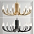 Elegant Rousseau Chandelier Collection 3D model small image 3