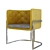 Modern Yellow Chair 3D model small image 1