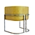 Modern Yellow Chair 3D model small image 2