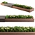 Cityscape Oasis: Outdoor Bench Garden 3D model small image 1