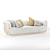 Allure Capital Luxurious Sofa 3D model small image 2