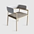 Sleek Modern Dining Chair 3D model small image 3