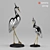 Elegant Stork Sculpture - Stunning Dimensions & Formats 3D model small image 1