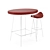 Futuristic Estel Chair Set 3D model small image 6