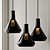 Modern Drop Top Lamp Shade Set 3D model small image 1