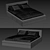 3D Bed Design with V-Ray | 3D Modeling | 187cm x 223cm | High Detail 3D model small image 4
