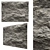 Natural Stone Wall 3000x4000mm 3D model small image 1