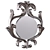 Elegant Opera Mirror by Christopher Guy 3D model small image 2